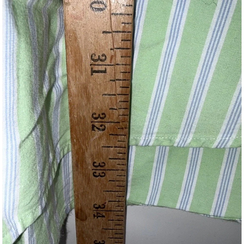 Polo Ralph Lauren Blake Mens 2XL XXL Long Sleeve Striped Button Down 100% Cotton